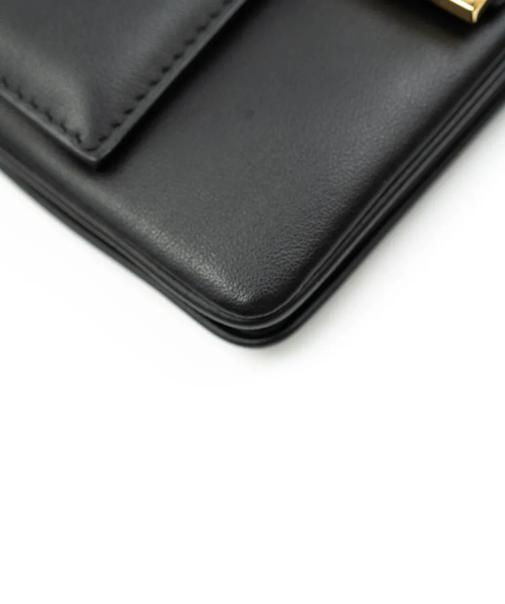 Fendi Black Double Face Baguette Cross Body Bag - AWL3981