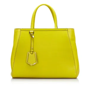 Fendi Leather 2Jours Elite Handbag - '10s