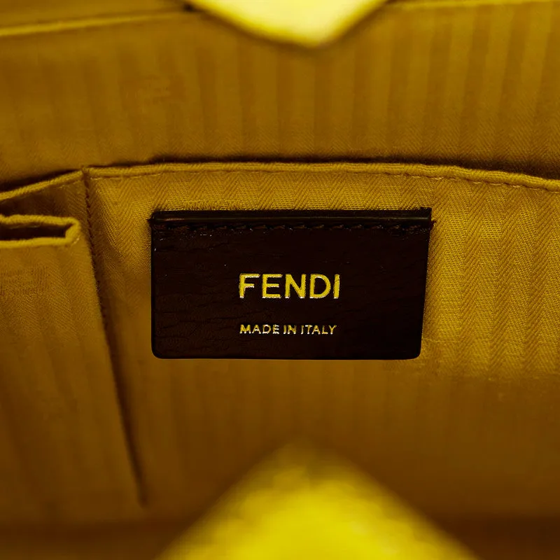 Fendi Leather 2Jours Elite Handbag - '10s