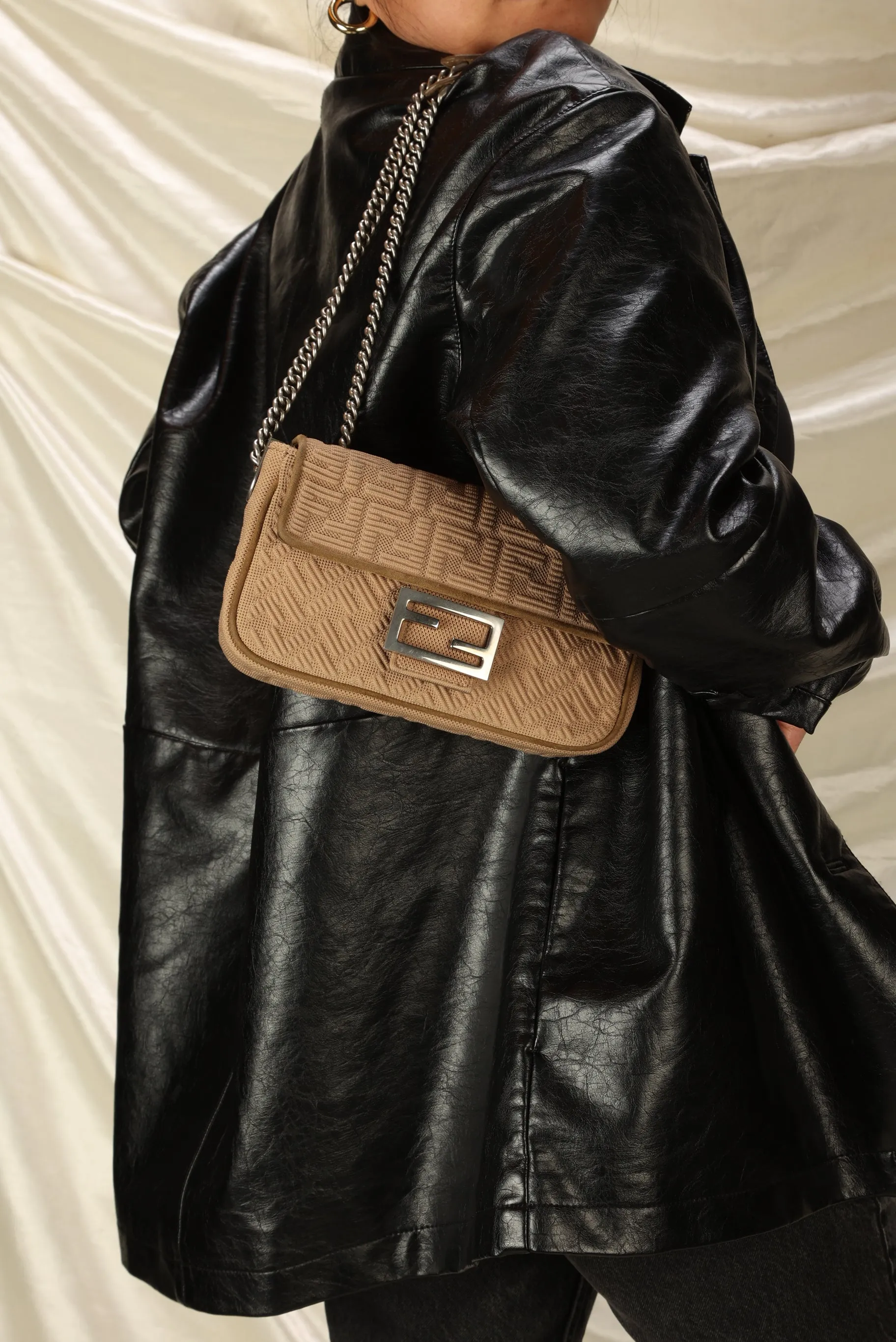 Fendi Zucca Flap Bag