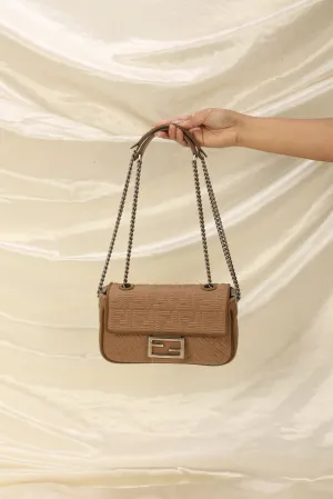 Fendi Zucca Flap Bag