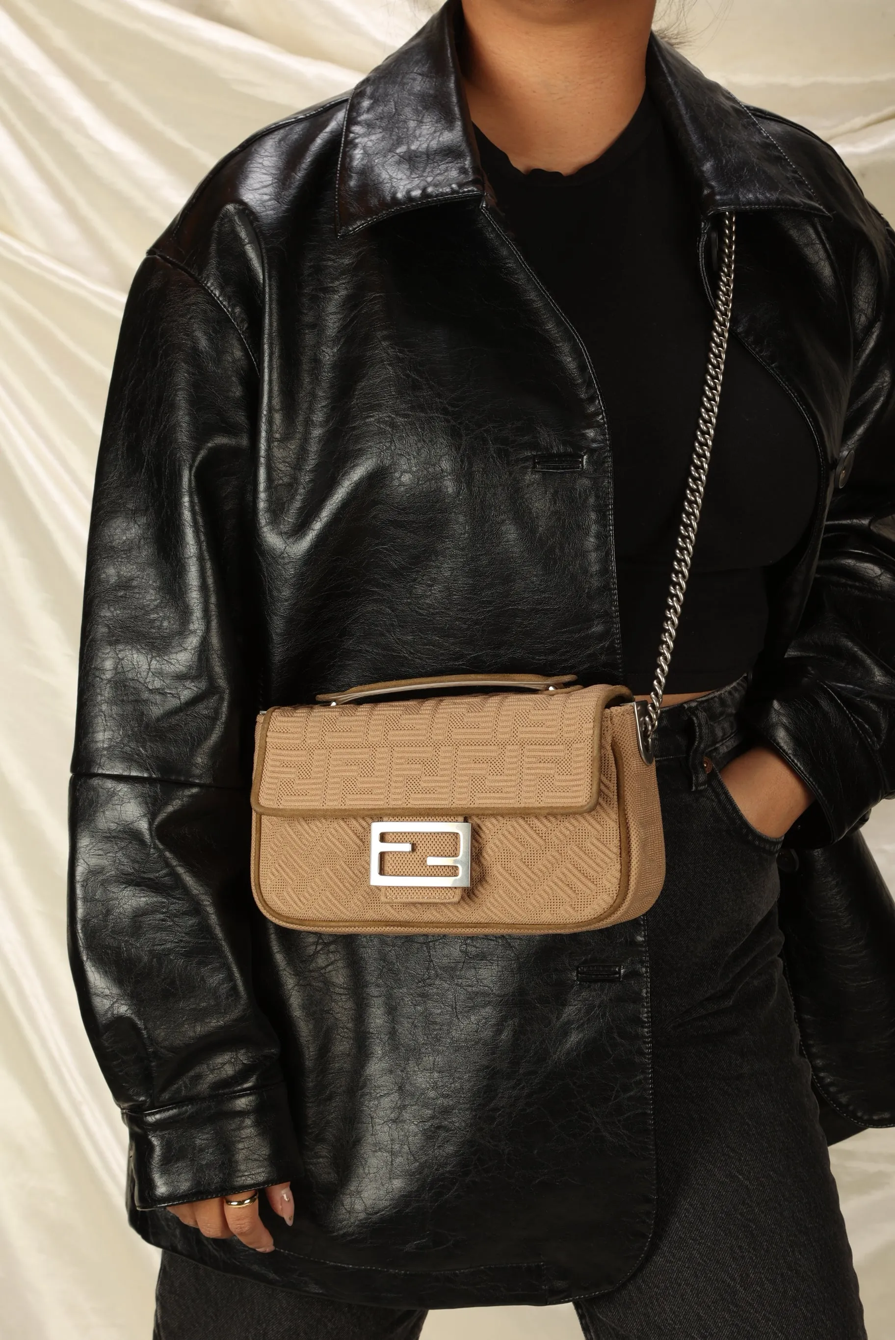 Fendi Zucca Flap Bag