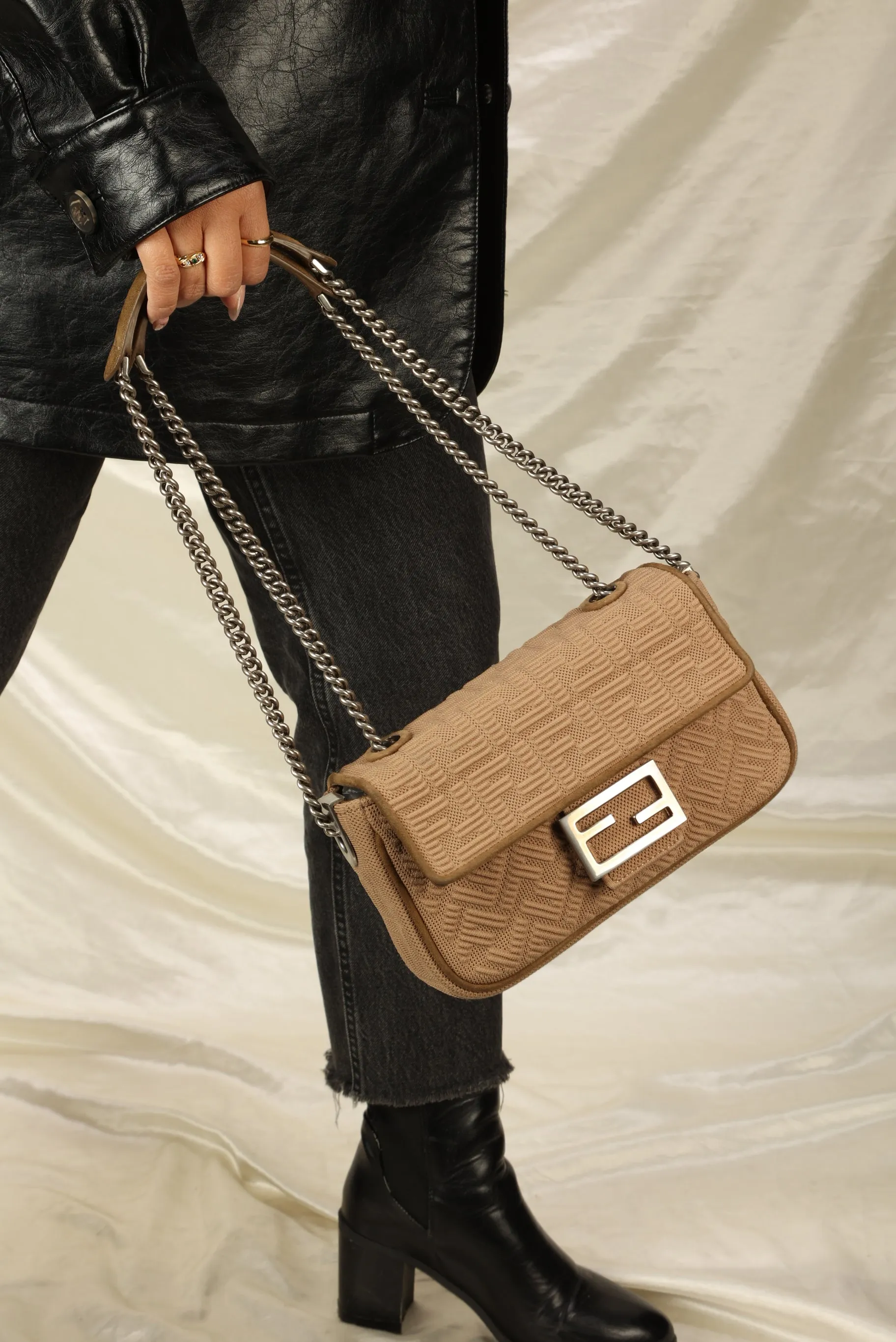 Fendi Zucca Flap Bag