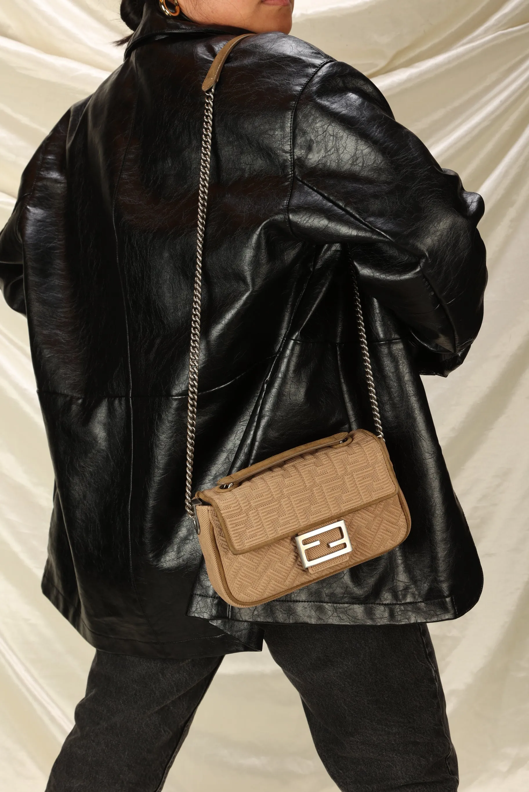 Fendi Zucca Flap Bag