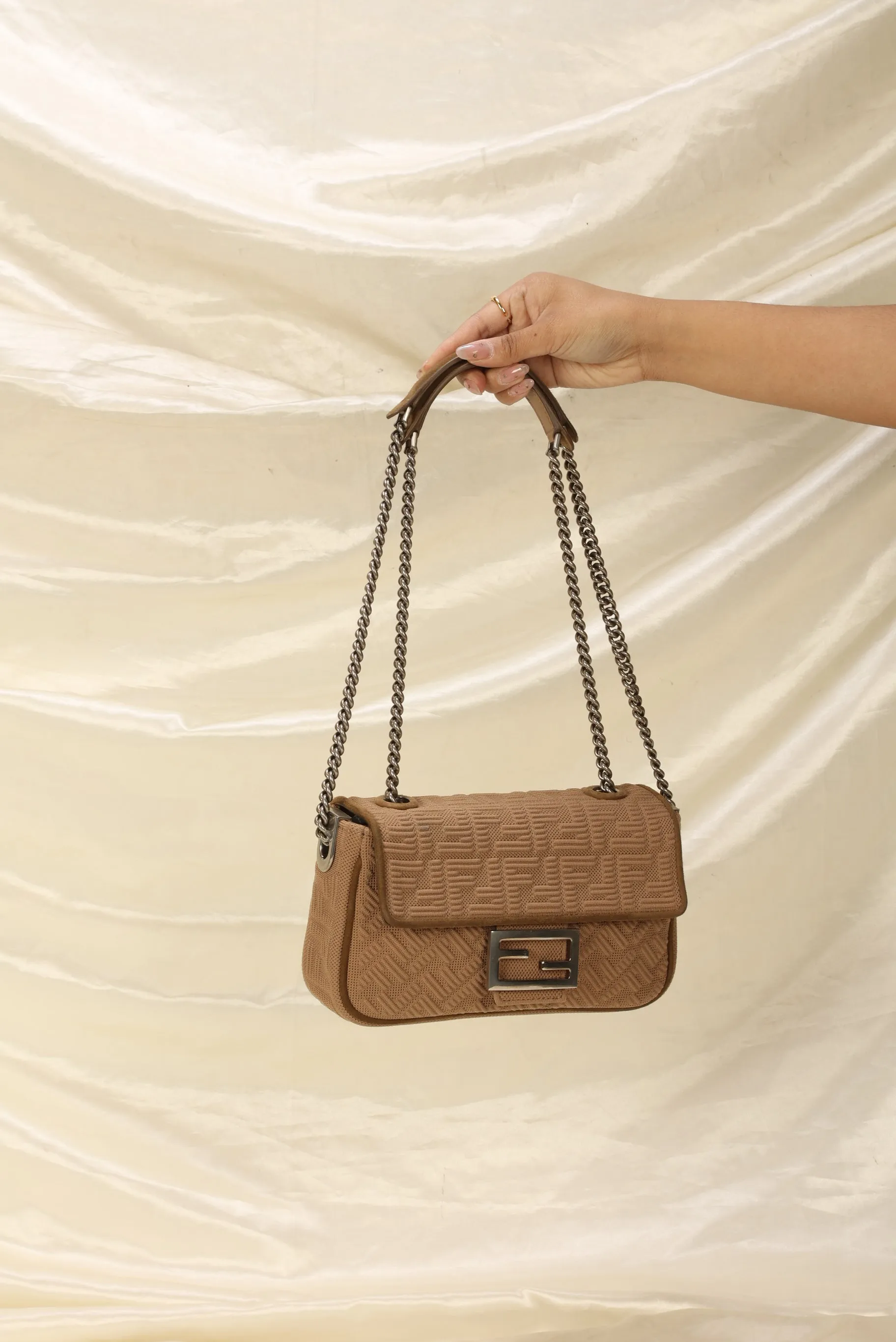 Fendi Zucca Flap Bag