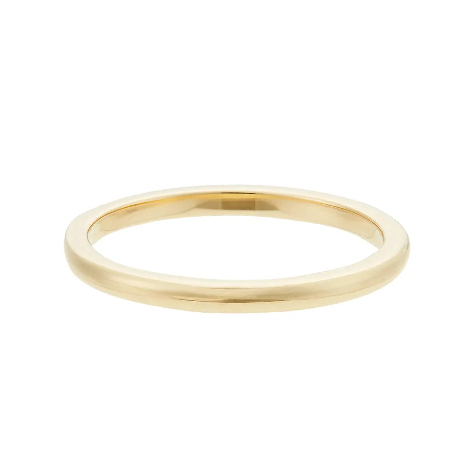 FJ0257 925 Sterling Silver Thin Band Ring