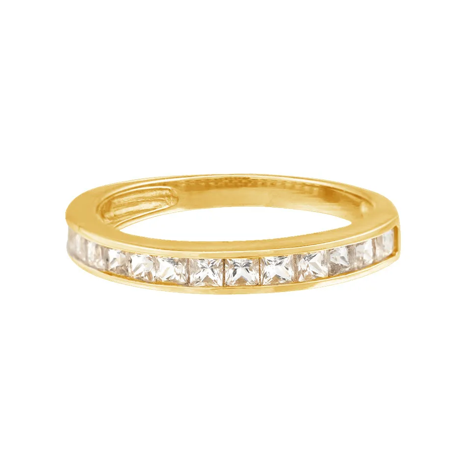 FJ0269 925 Sterling Silver green topaz Ring