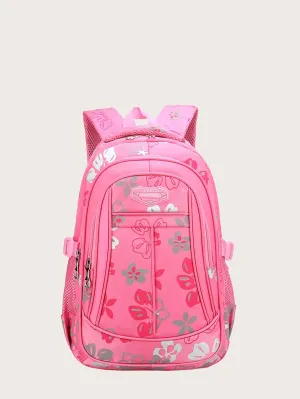 Floral Graphic Backpack