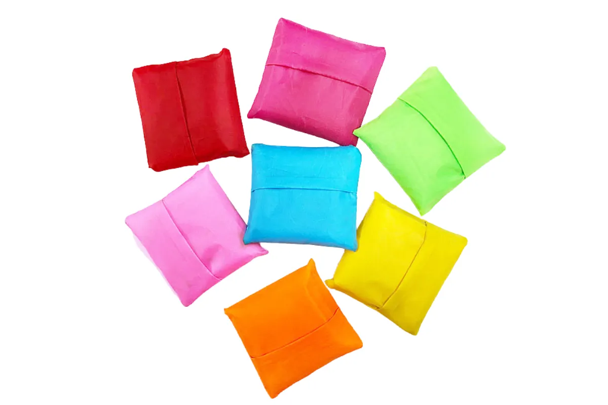 Foldable Neon Recycle Shopping Bag