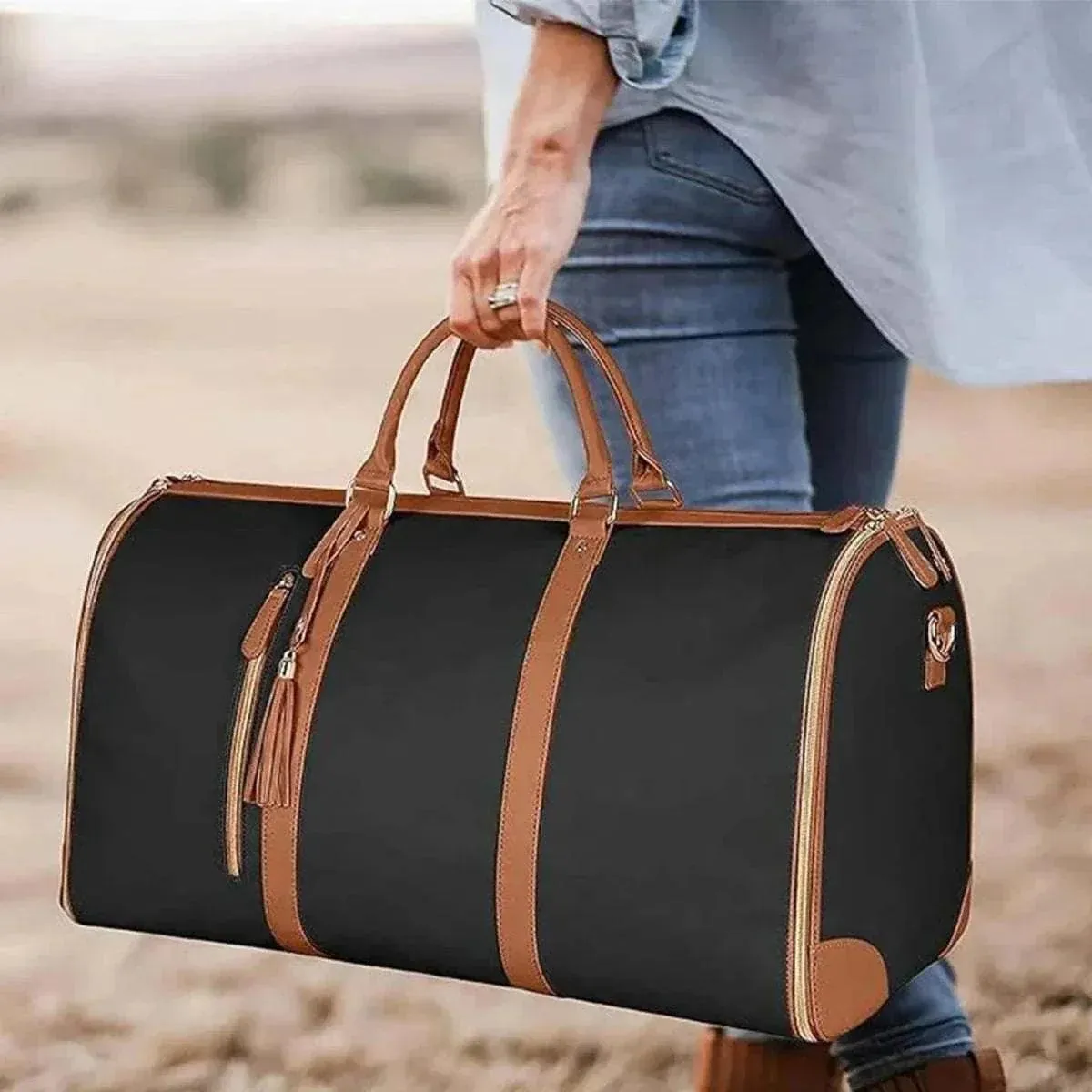 Garment Bag - Water Resistant Travel Bag for Business Trips - BDB004