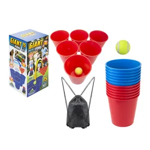 Giant Outdoor Bucket Pong Set