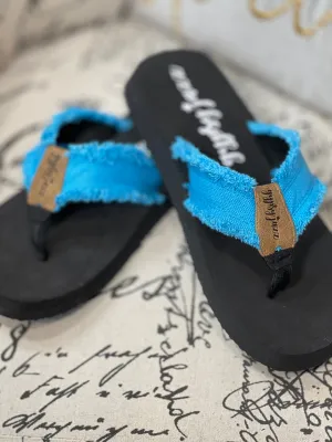 GJAZZ Turquoise Flip Flop