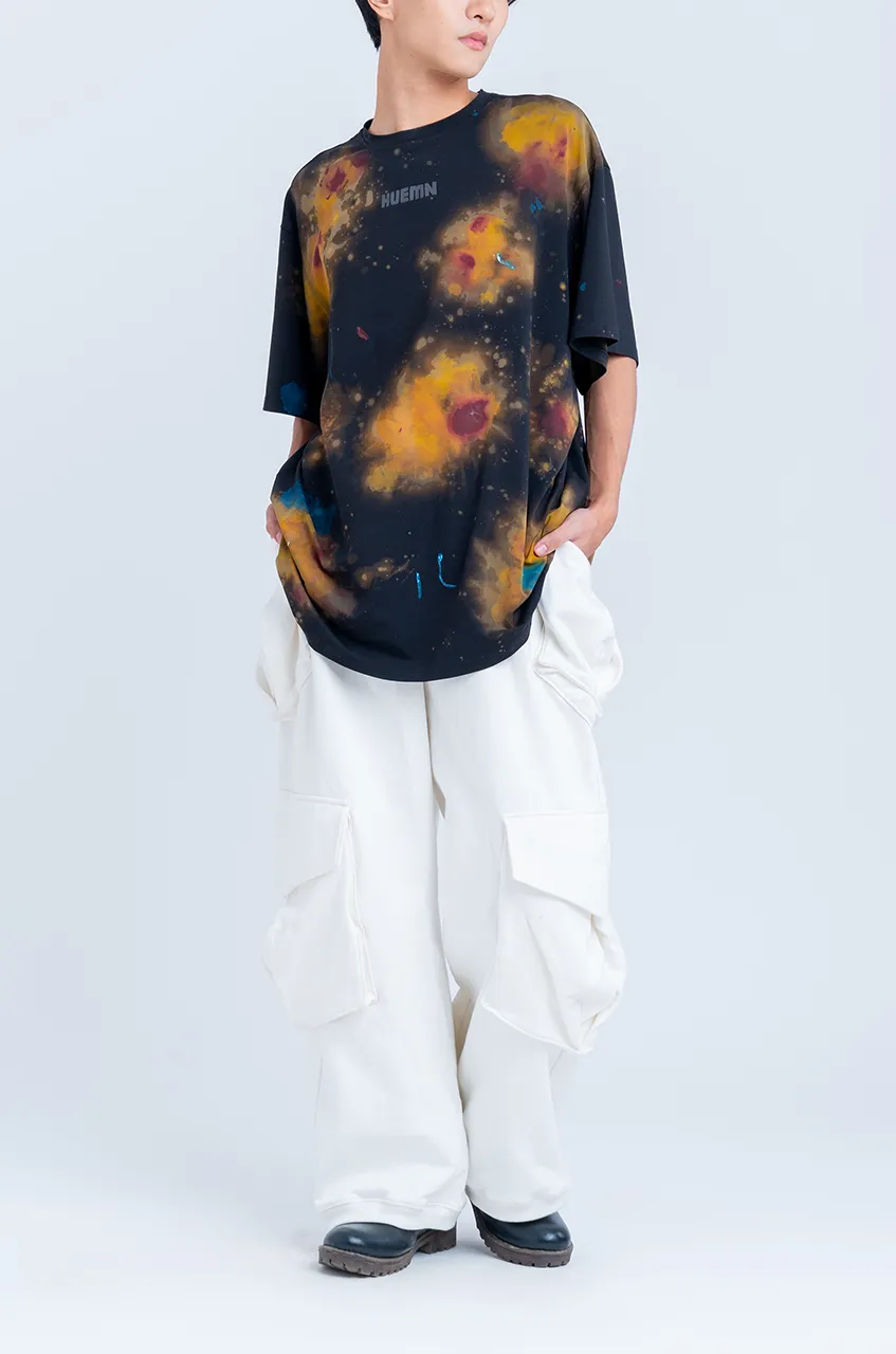 Huemn Blood Washed Starlight T-Shirt (Black)