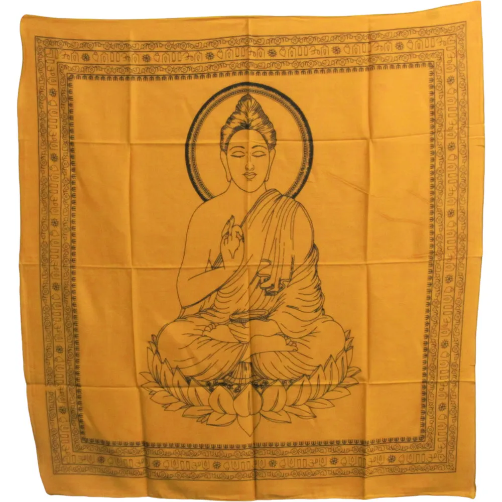 Indian Cotton Yoga Meditation Prayer Buddha Altar Cloth