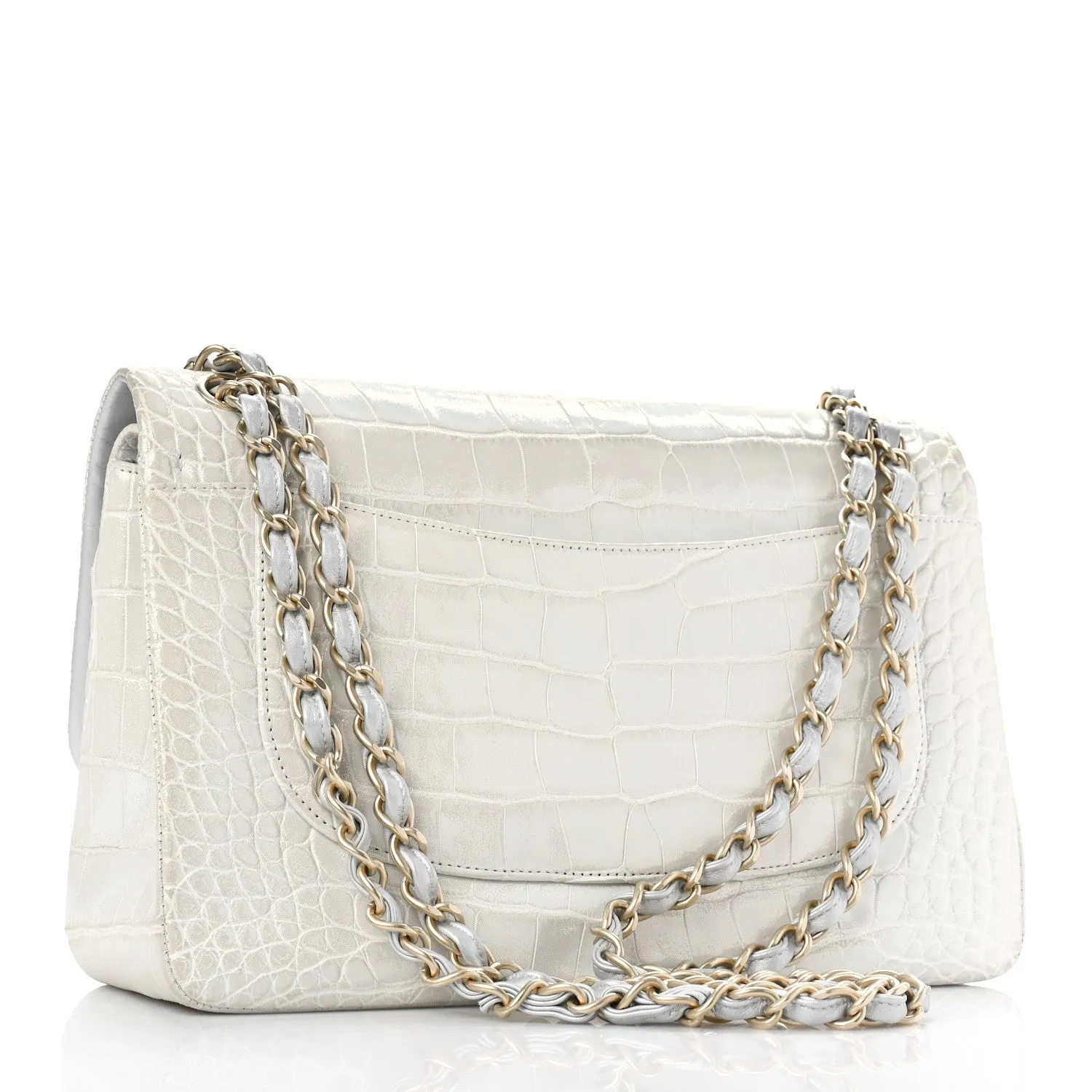 Iridescent Alligator Jumbo Double Flap Light