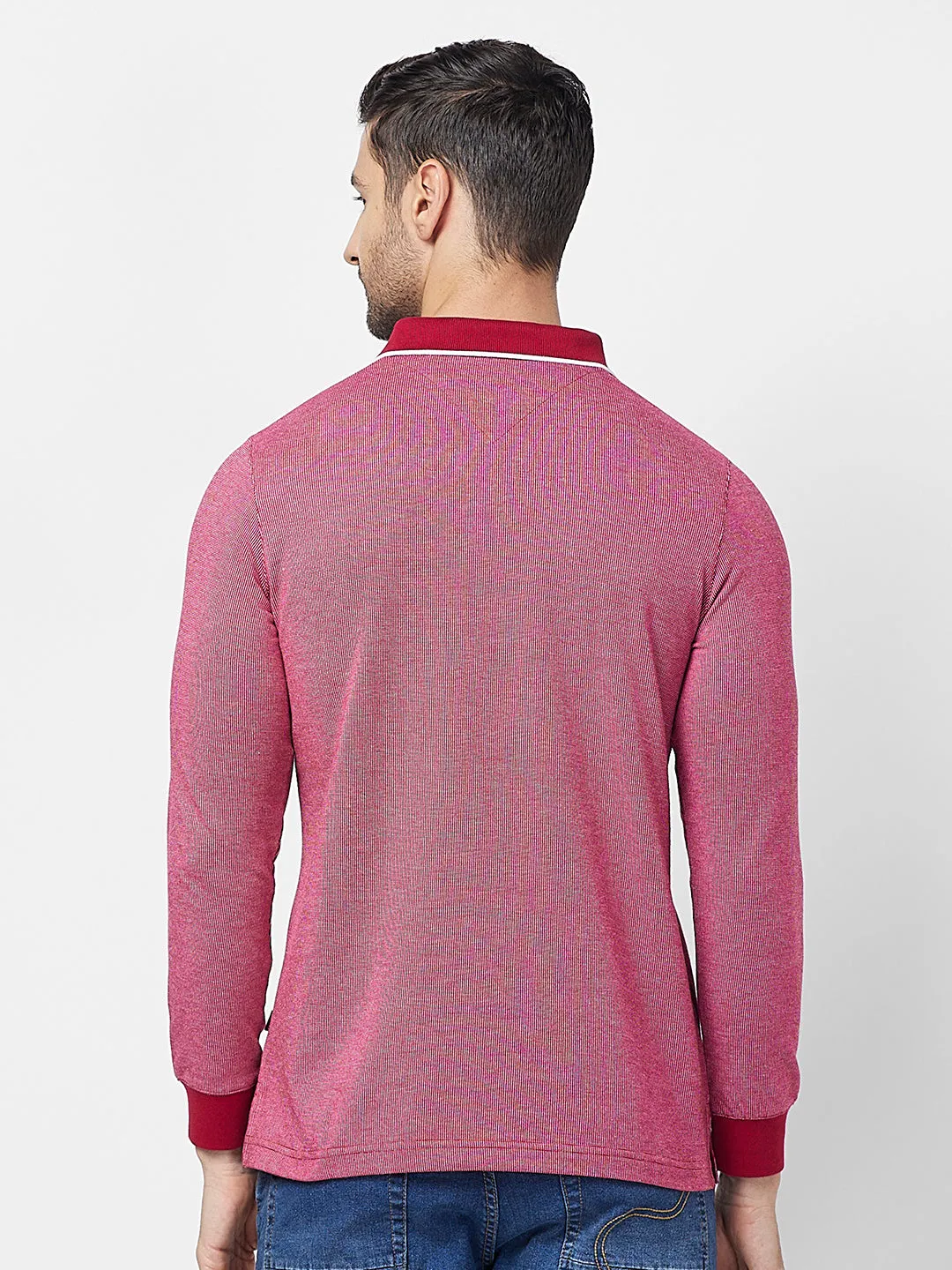 Jacquard Texture Polo