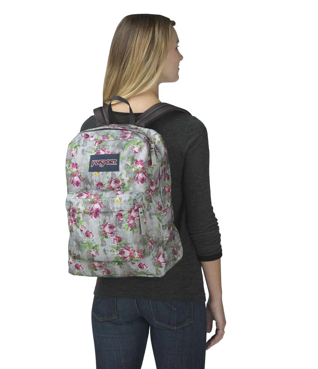 JANSPORT Superbreak Backpack - Multi Concrete Floral