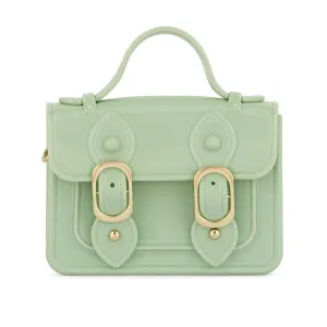 Jelly Saddle Sling Bag in Mint