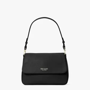 Kate Spade Hudson Medium Convertible Shoulder Bag Black