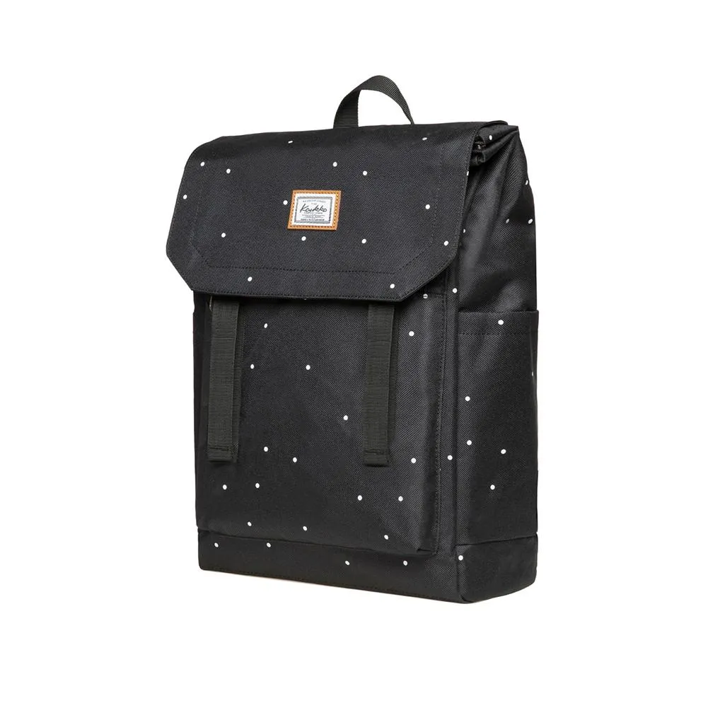 KAUKKO Backpack for city trips, KF14 ( Black-2/ 21L )