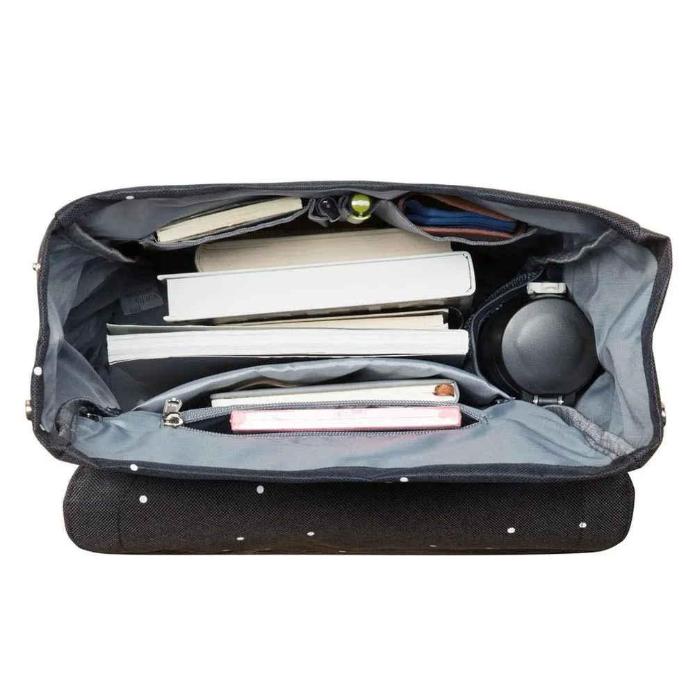 KAUKKO Backpack for city trips, KF14 ( Black-2/ 21L )