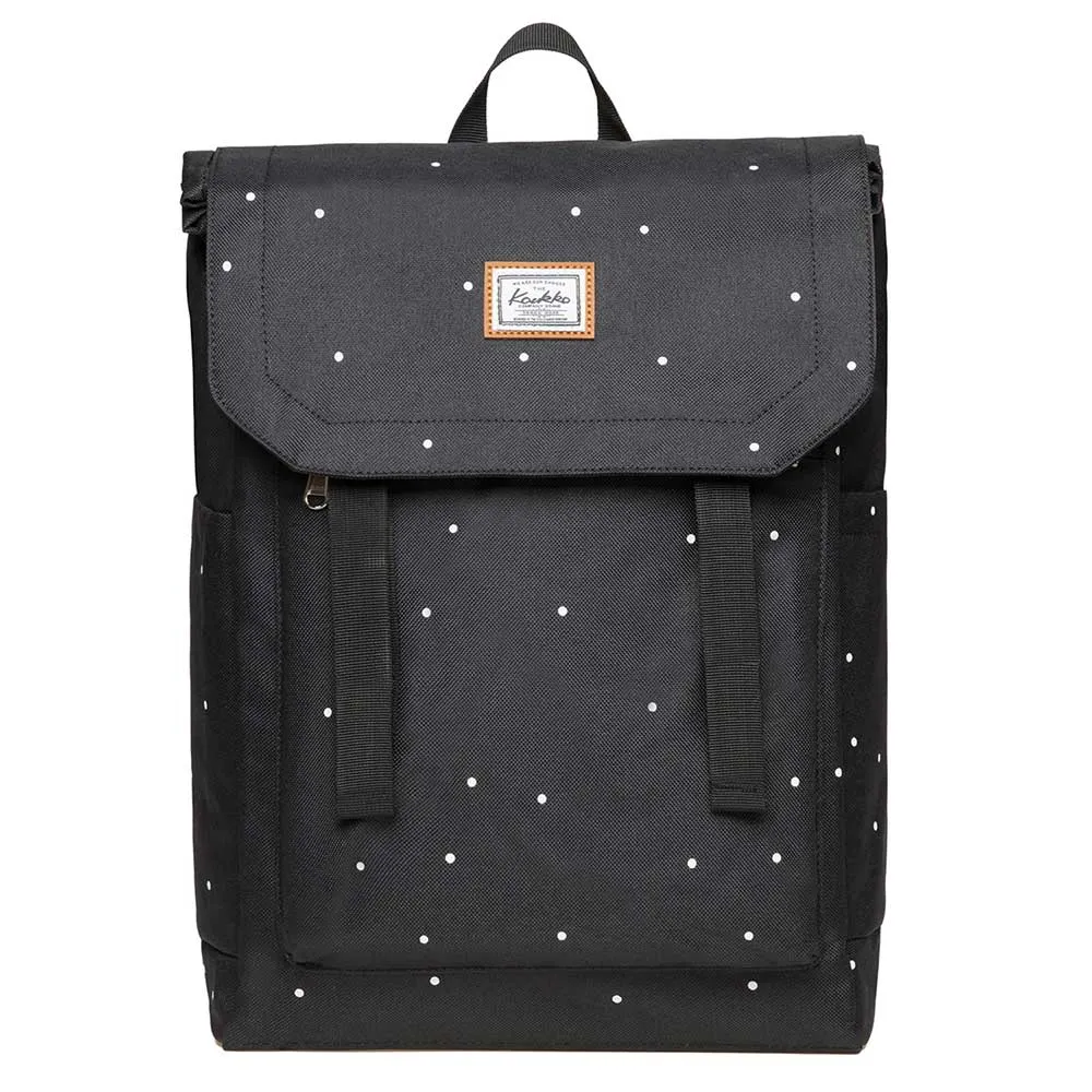 KAUKKO Backpack for city trips, KF14 ( Black-2/ 21L )