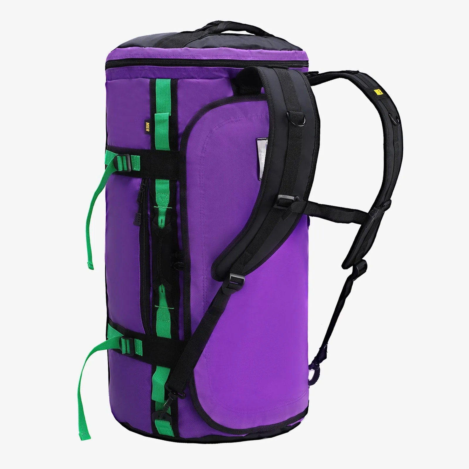 Large Duffel Backpack Sports Gym Bag with Shoe Compartment