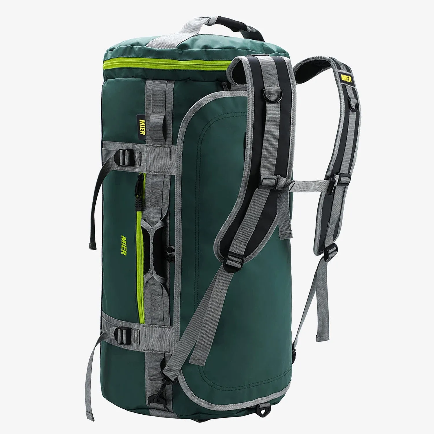 Large Duffel Backpack Sports Gym Bag with Shoe Compartment