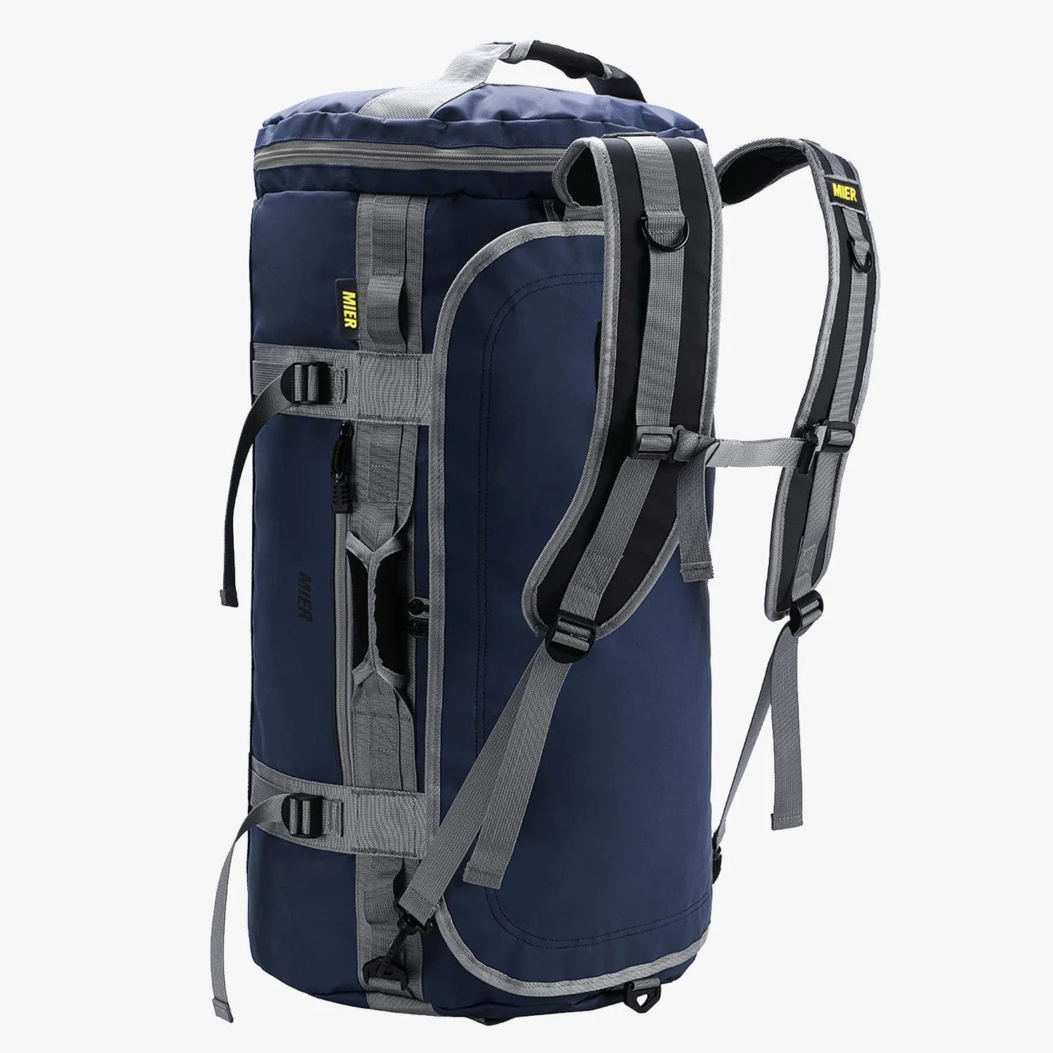 Large Duffel Backpack Sports Gym Bag with Shoe Compartment