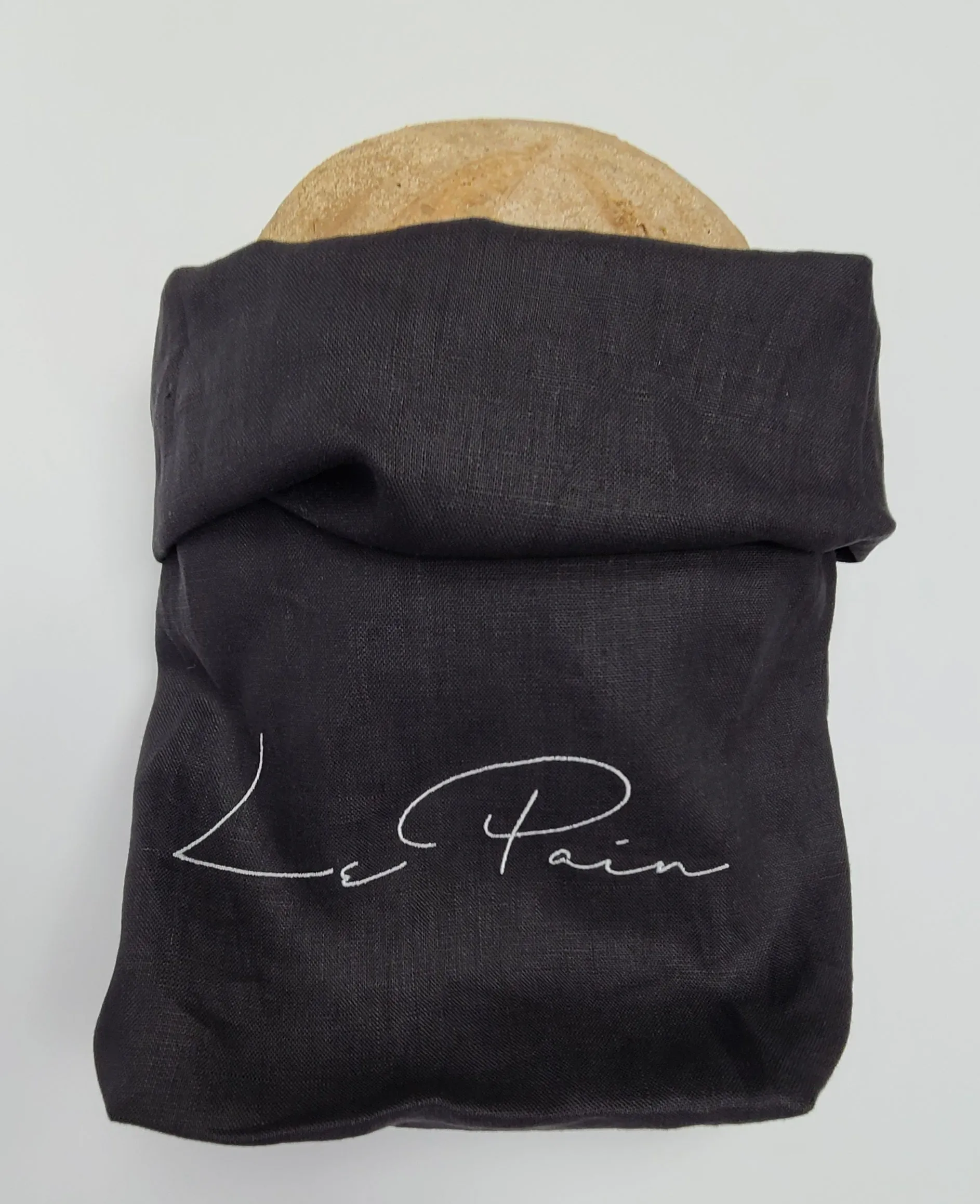 Le Pain Linen Round/Loaf Bread Bag