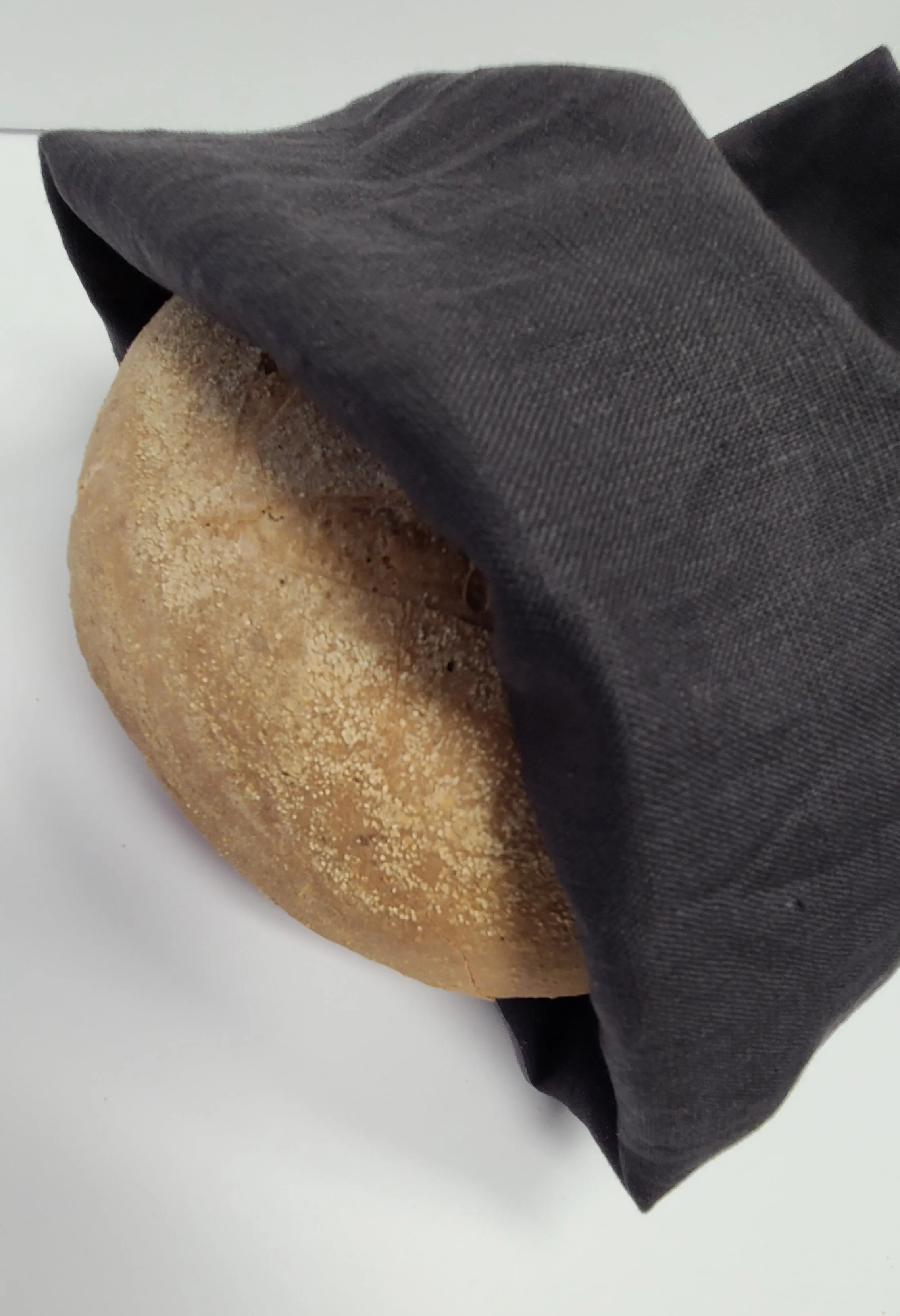 Le Pain Linen Round/Loaf Bread Bag