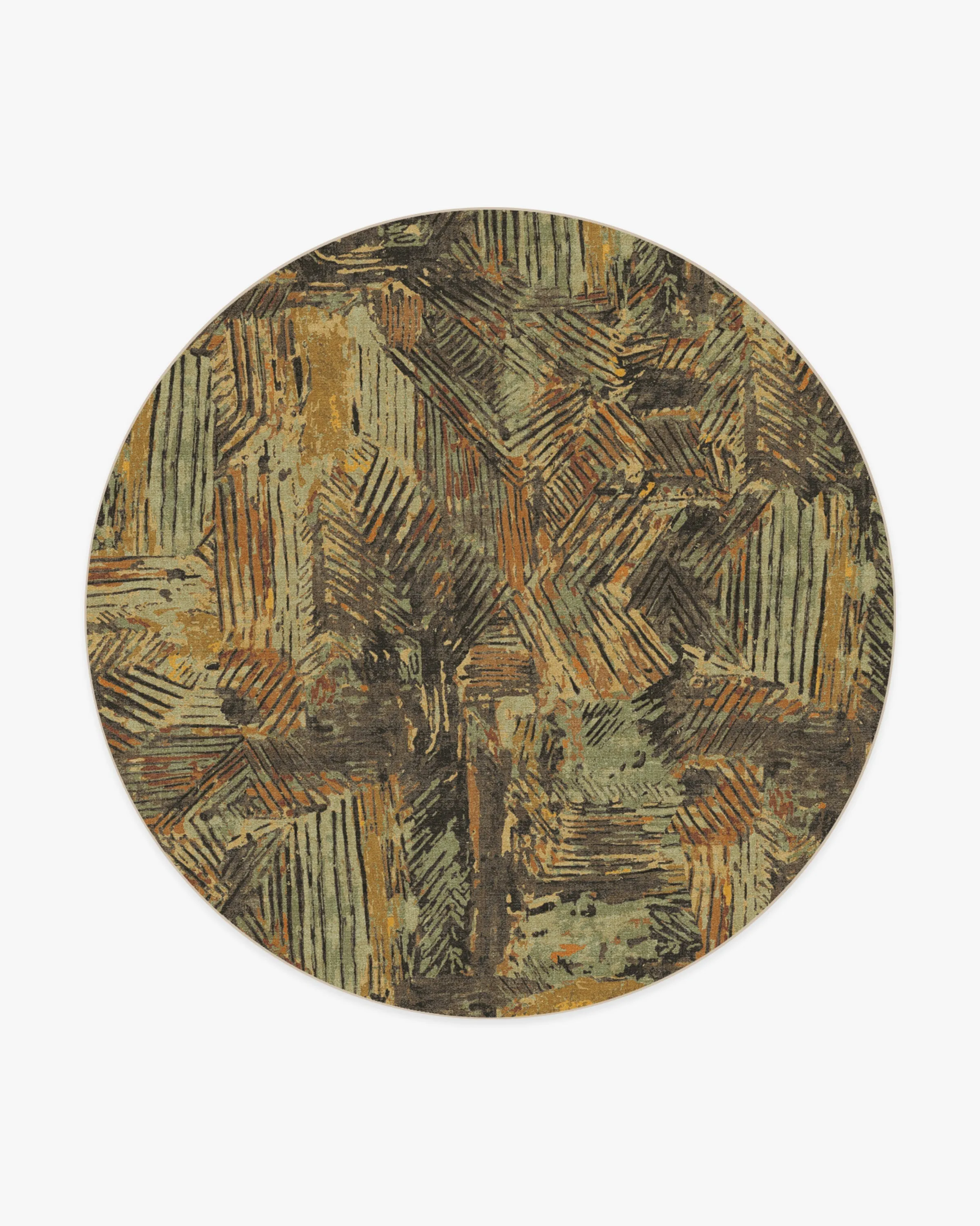 Malene Barnett Sgraffito Natural Multicolour Rug