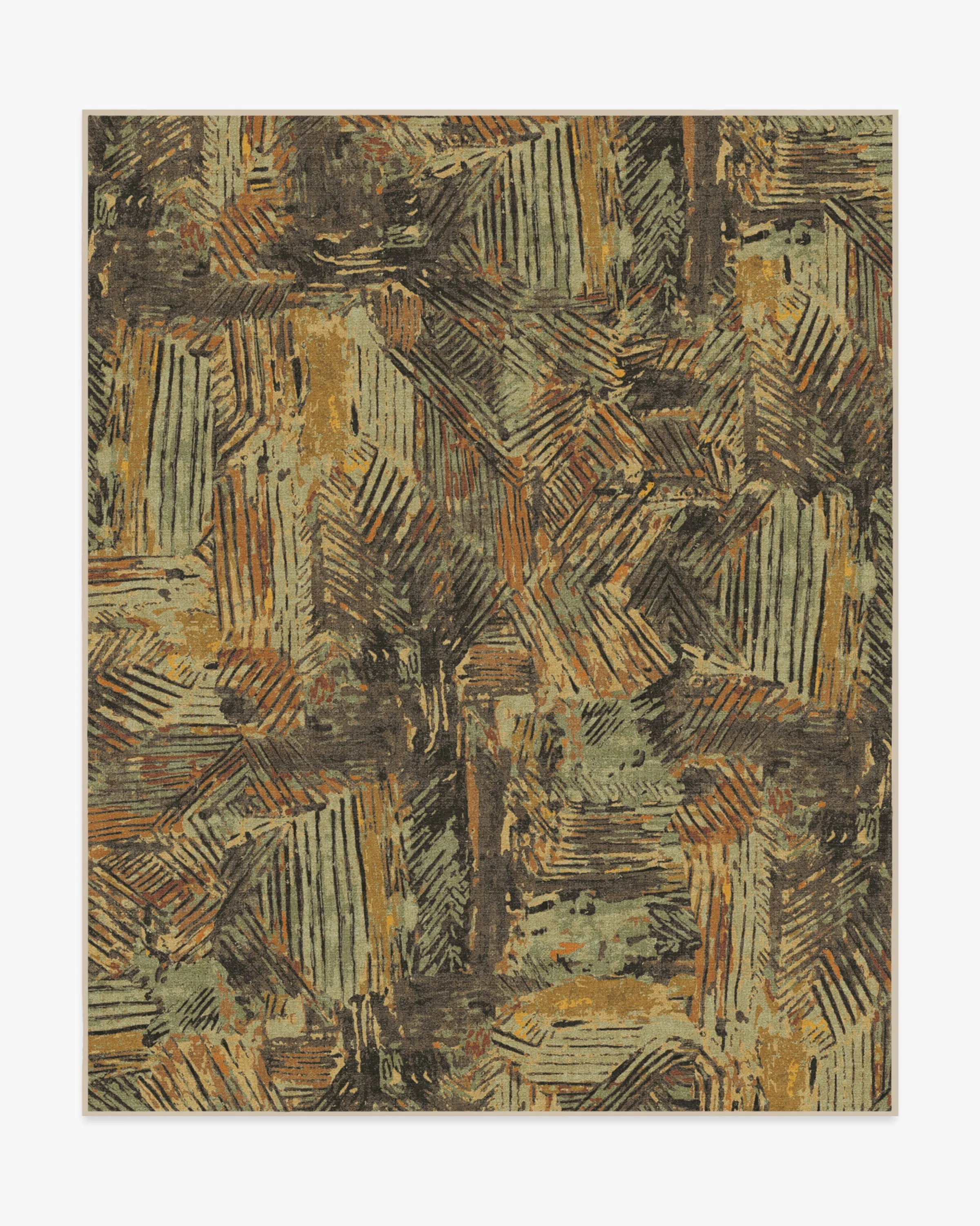 Malene Barnett Sgraffito Natural Multicolour Rug