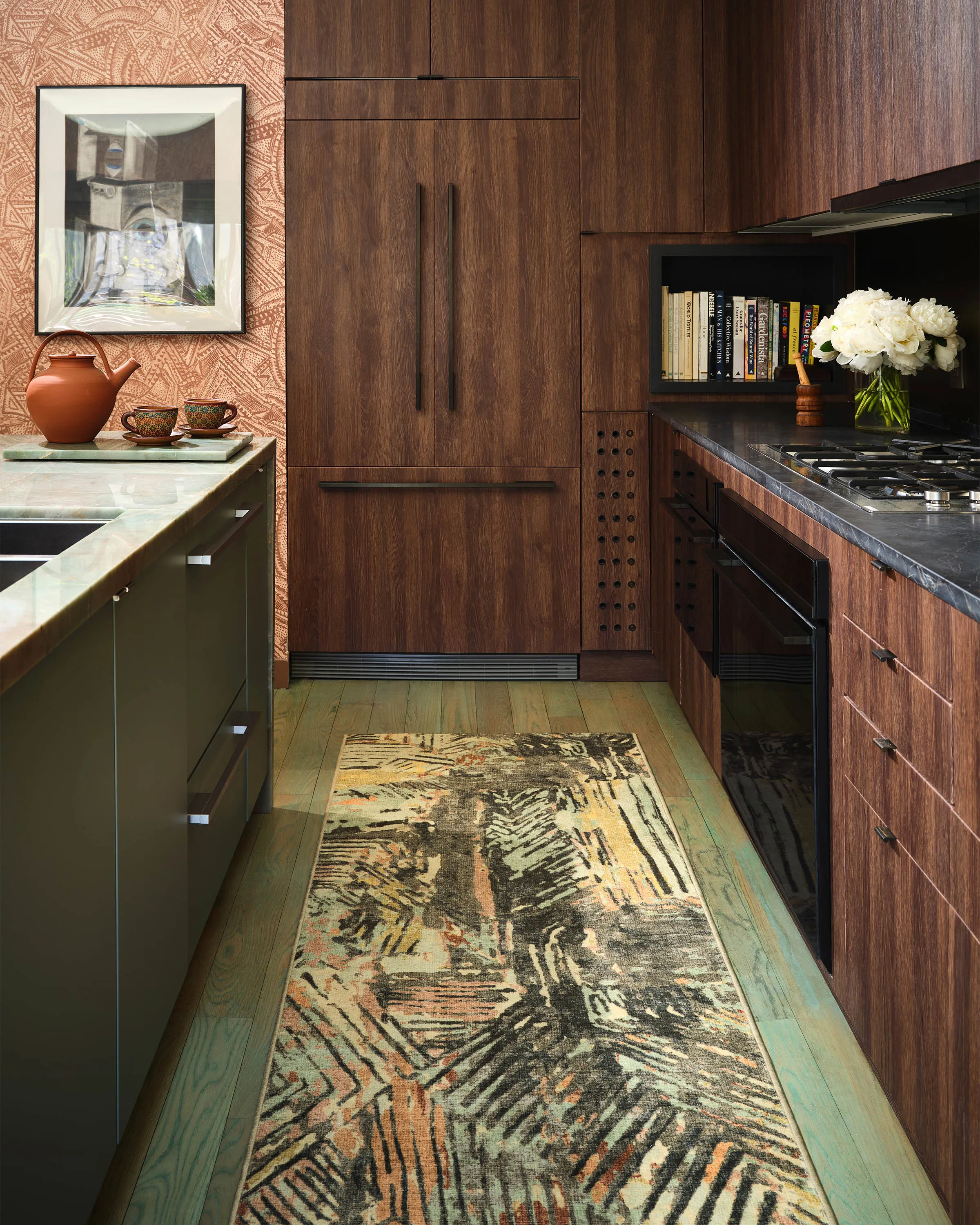 Malene Barnett Sgraffito Natural Multicolour Rug
