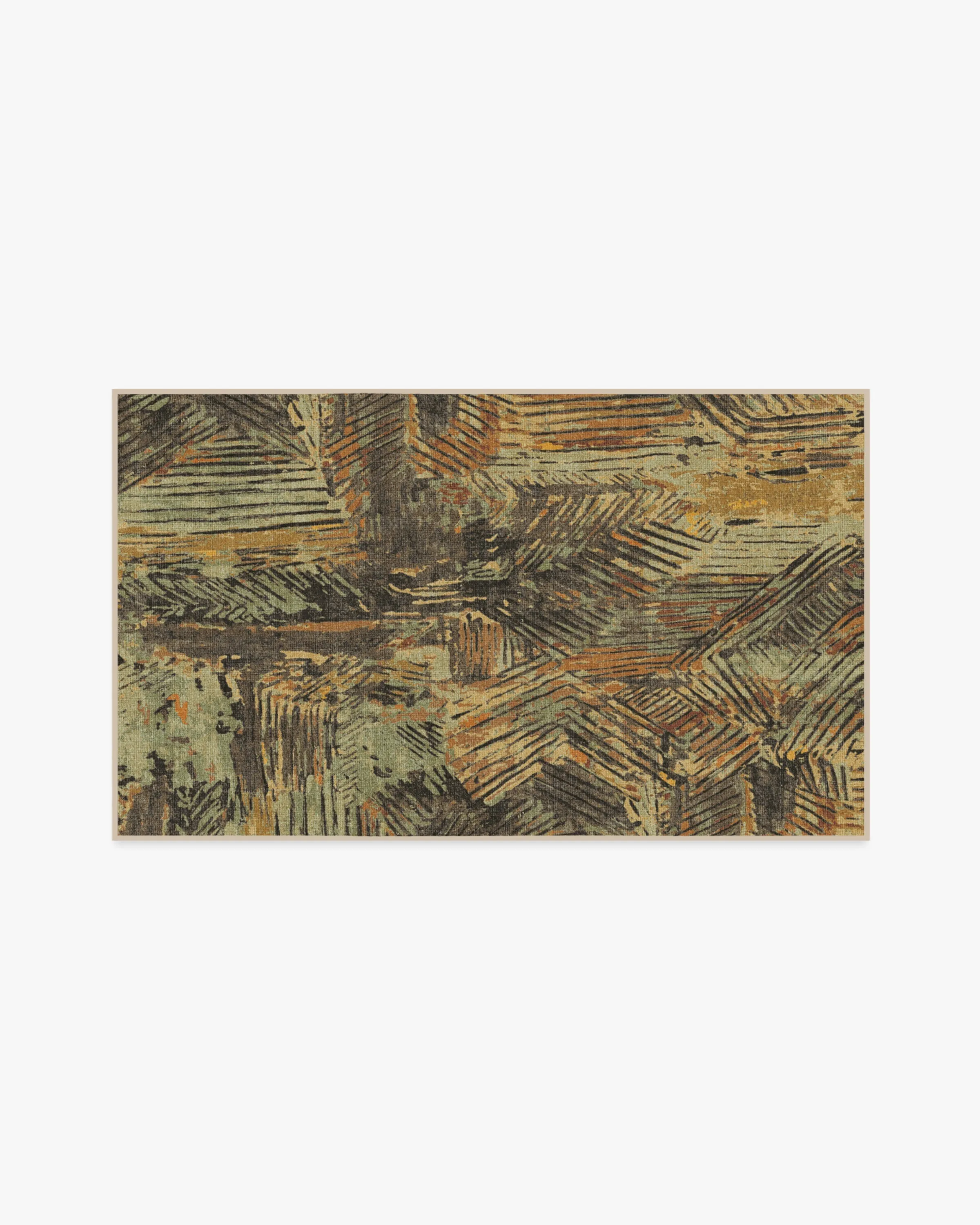 Malene Barnett Sgraffito Natural Multicolour Rug