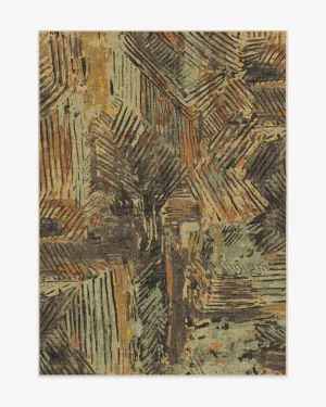 Malene Barnett Sgraffito Natural Multicolour Rug