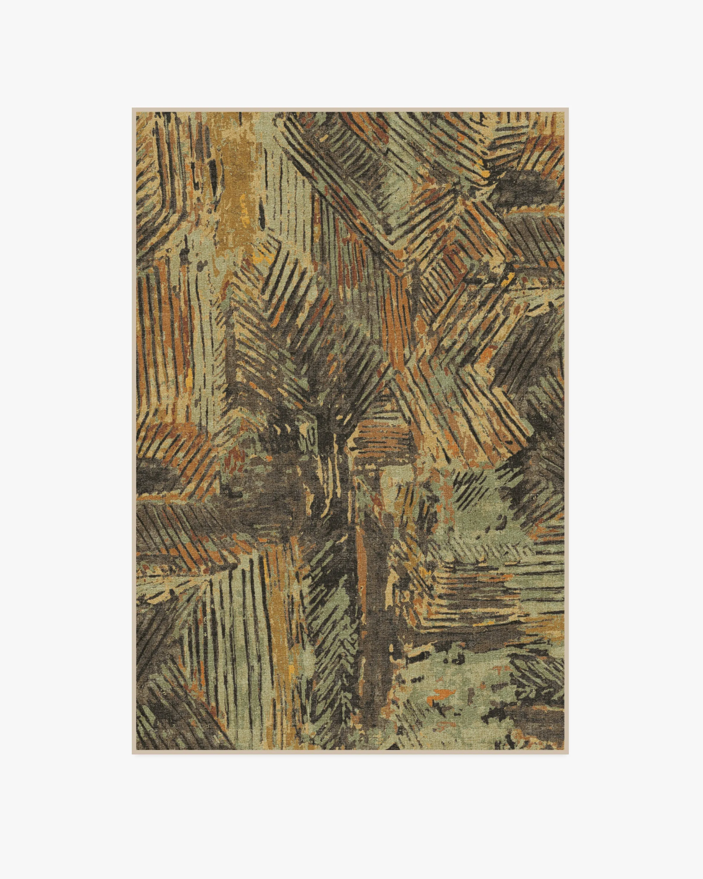 Malene Barnett Sgraffito Natural Multicolour Rug