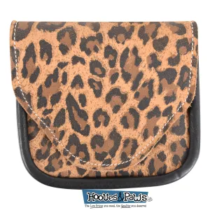 Martin Saddlery Equine Saddle Pocket Cheetah Bag Attaches to Horse Saddle