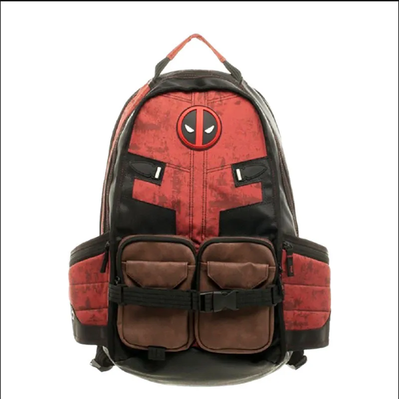 Marvel New Deadpool School Bag Deadpool Avengers Batman Travel Backpack School Bag