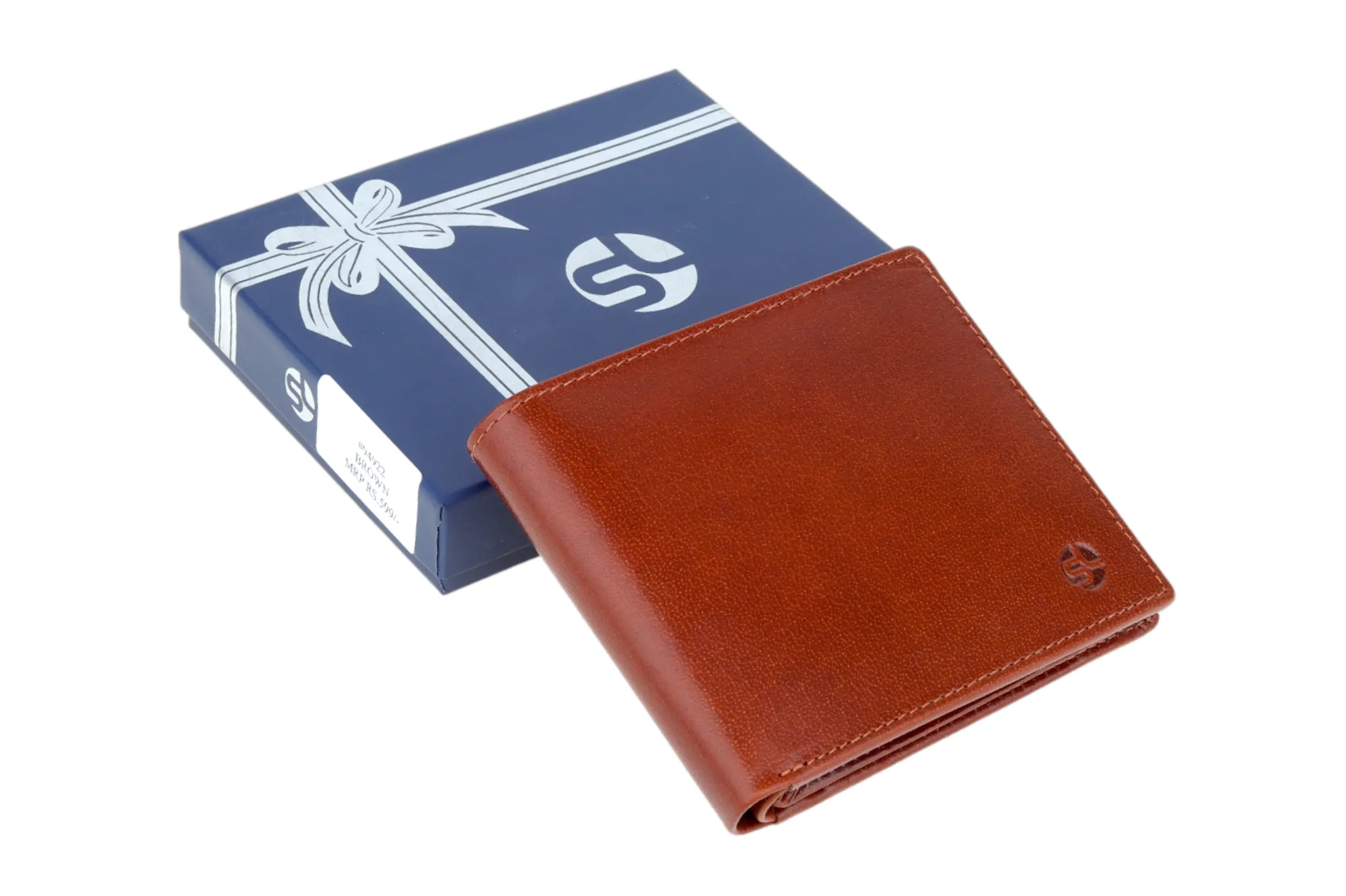 MENS LEATHER WALLET 94922 (Brown)