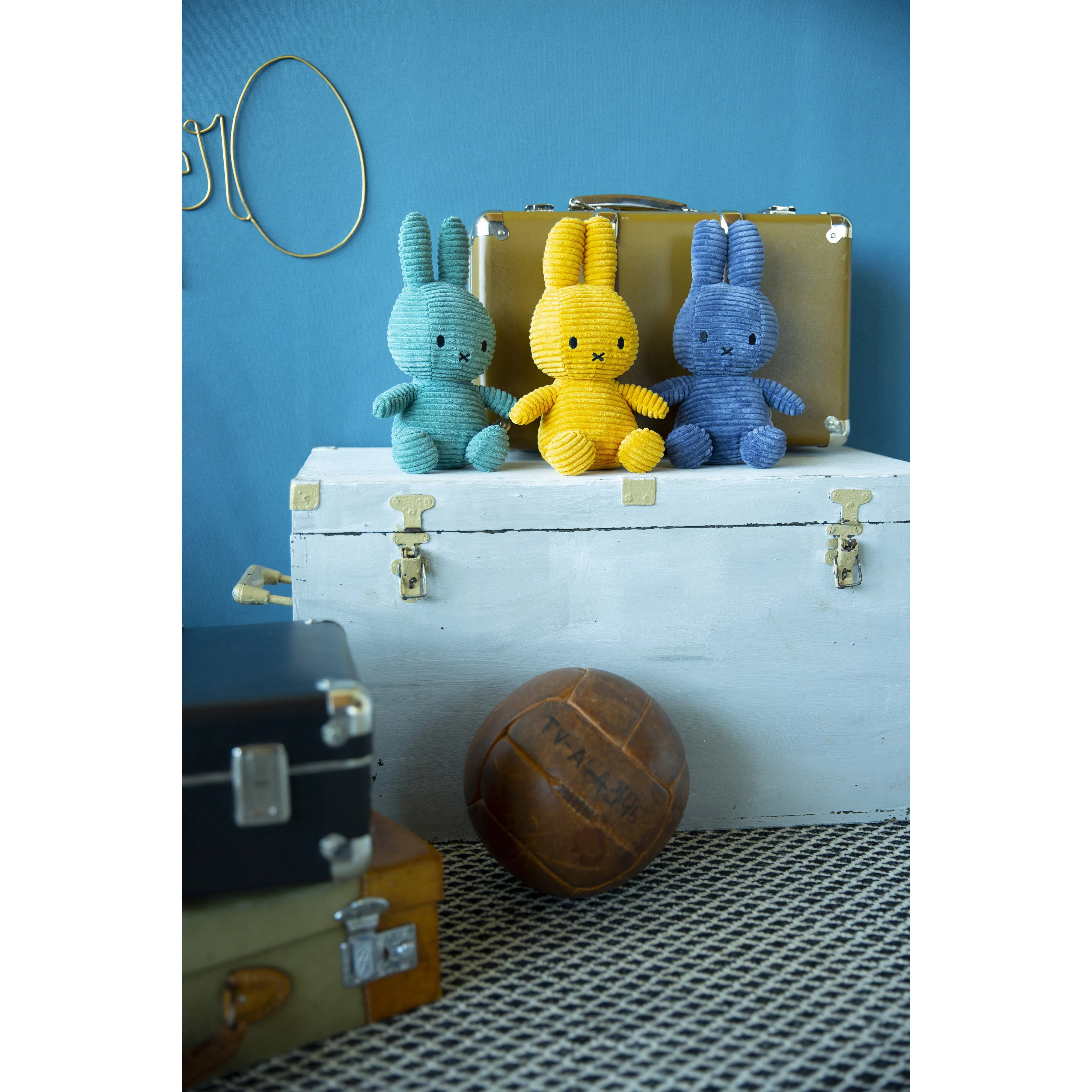 Miffy Sitting Corduroy Yellow