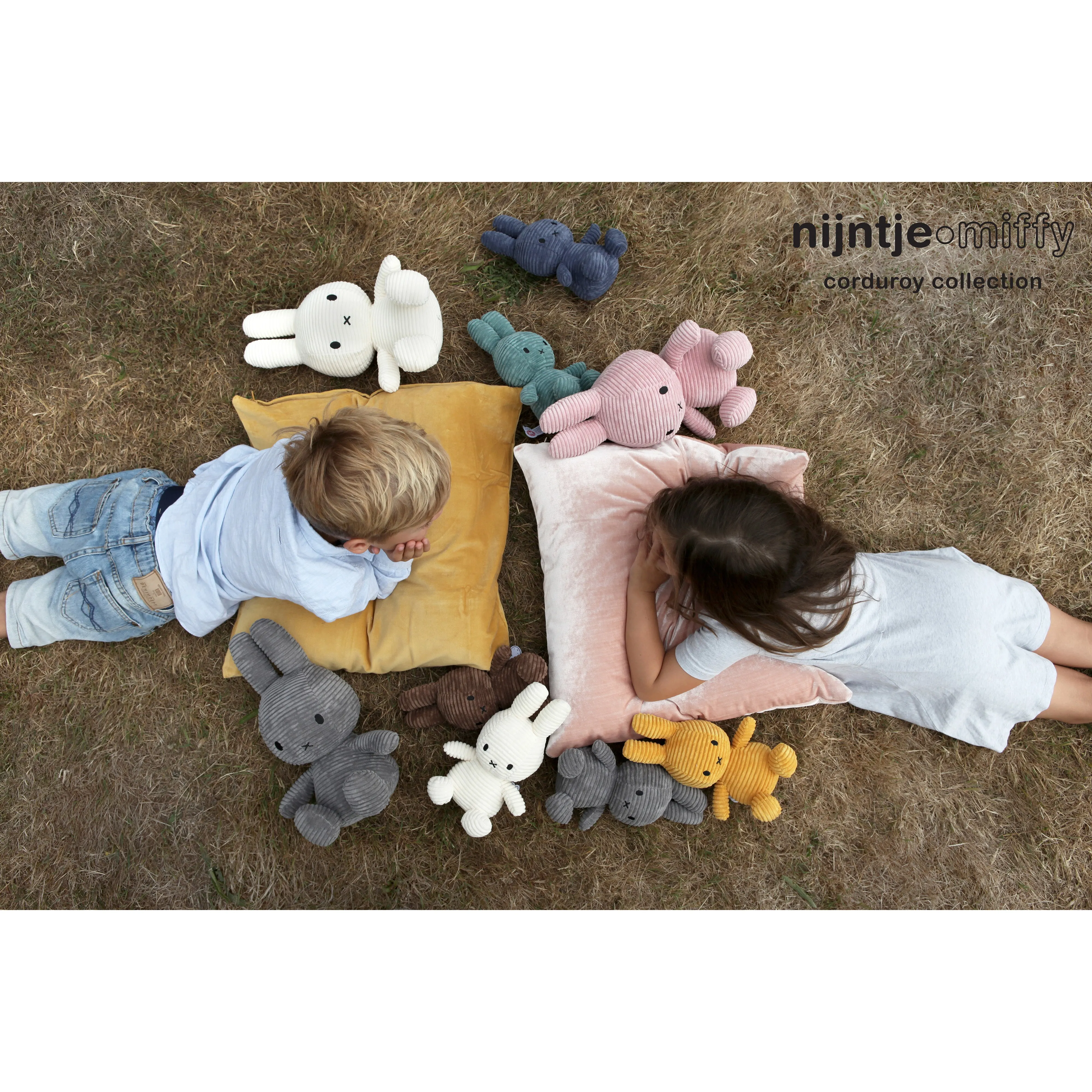 Miffy Sitting Corduroy Yellow