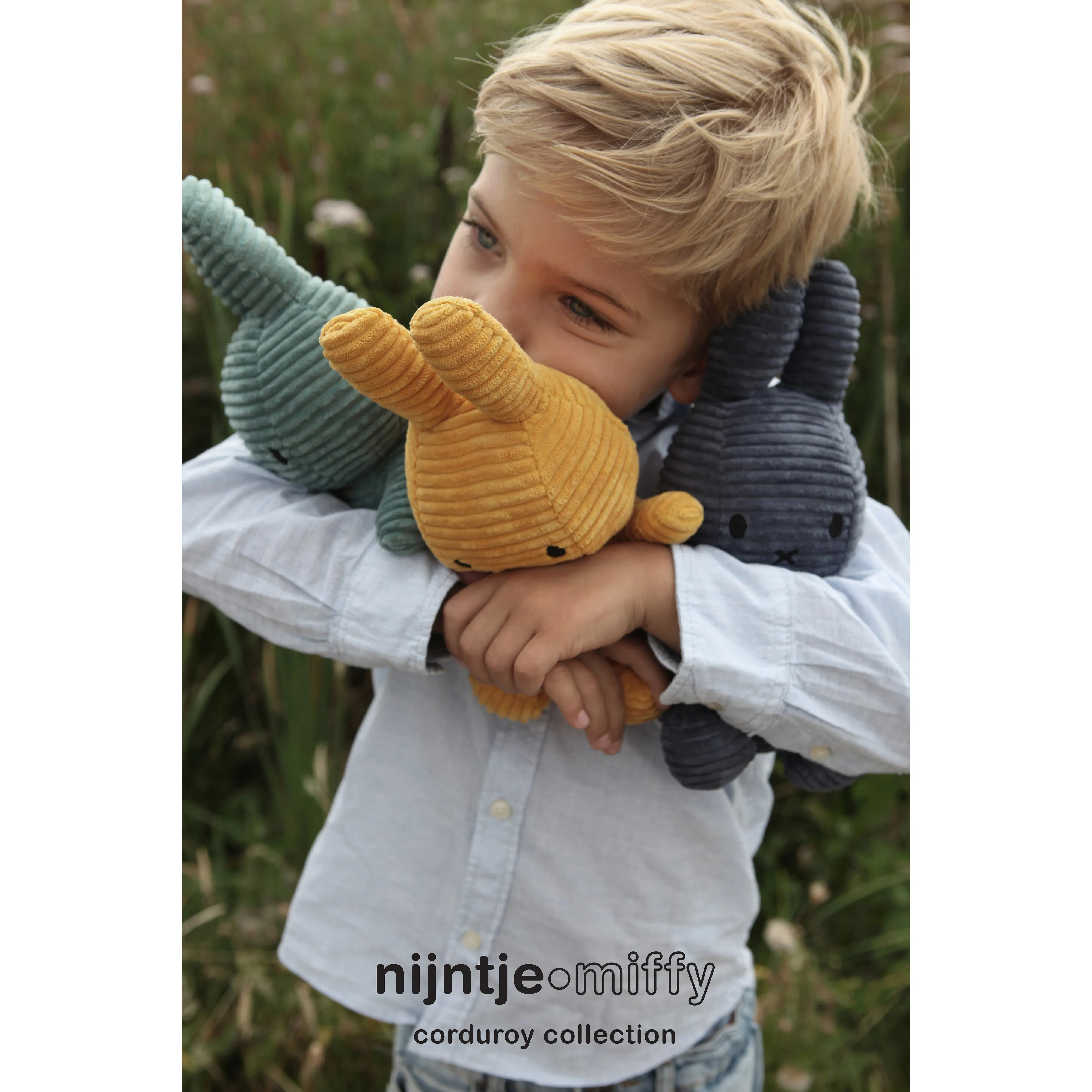 Miffy Sitting Corduroy Yellow
