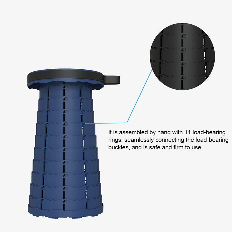 Mobile Plastic Collapsible Telescopic Rainbow Foldable Retractable Portable Folding Step Stool