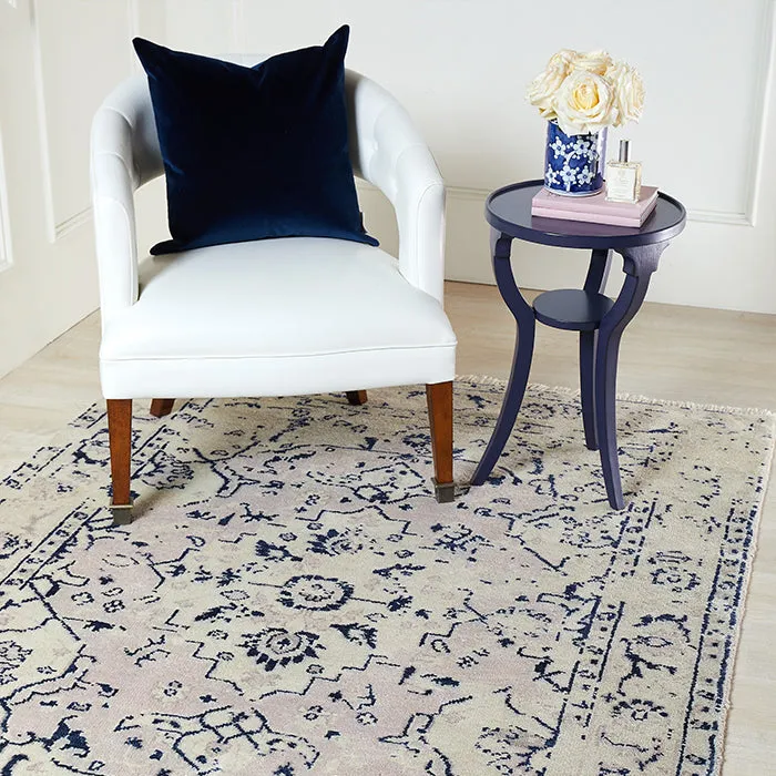 Navy Velvet Pillow