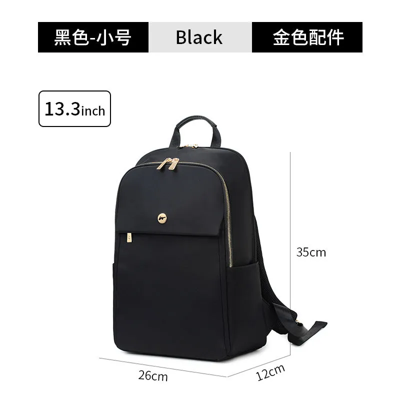 New Business Casual Backpack Lightweight Simple Computer Bag Large Capacity 15.6-Inch 14-Inch 13-Inch