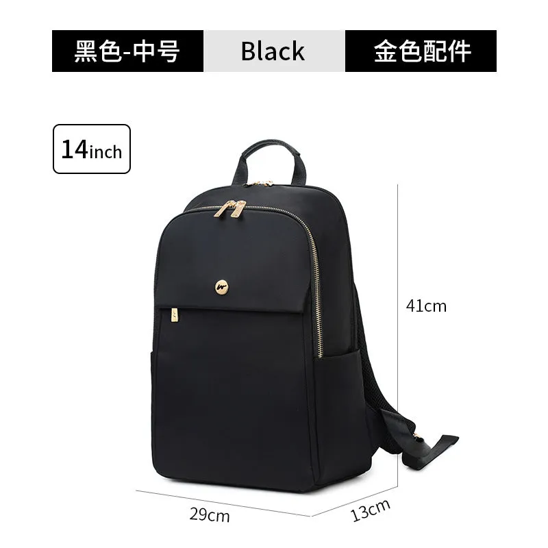 New Business Casual Backpack Lightweight Simple Computer Bag Large Capacity 15.6-Inch 14-Inch 13-Inch
