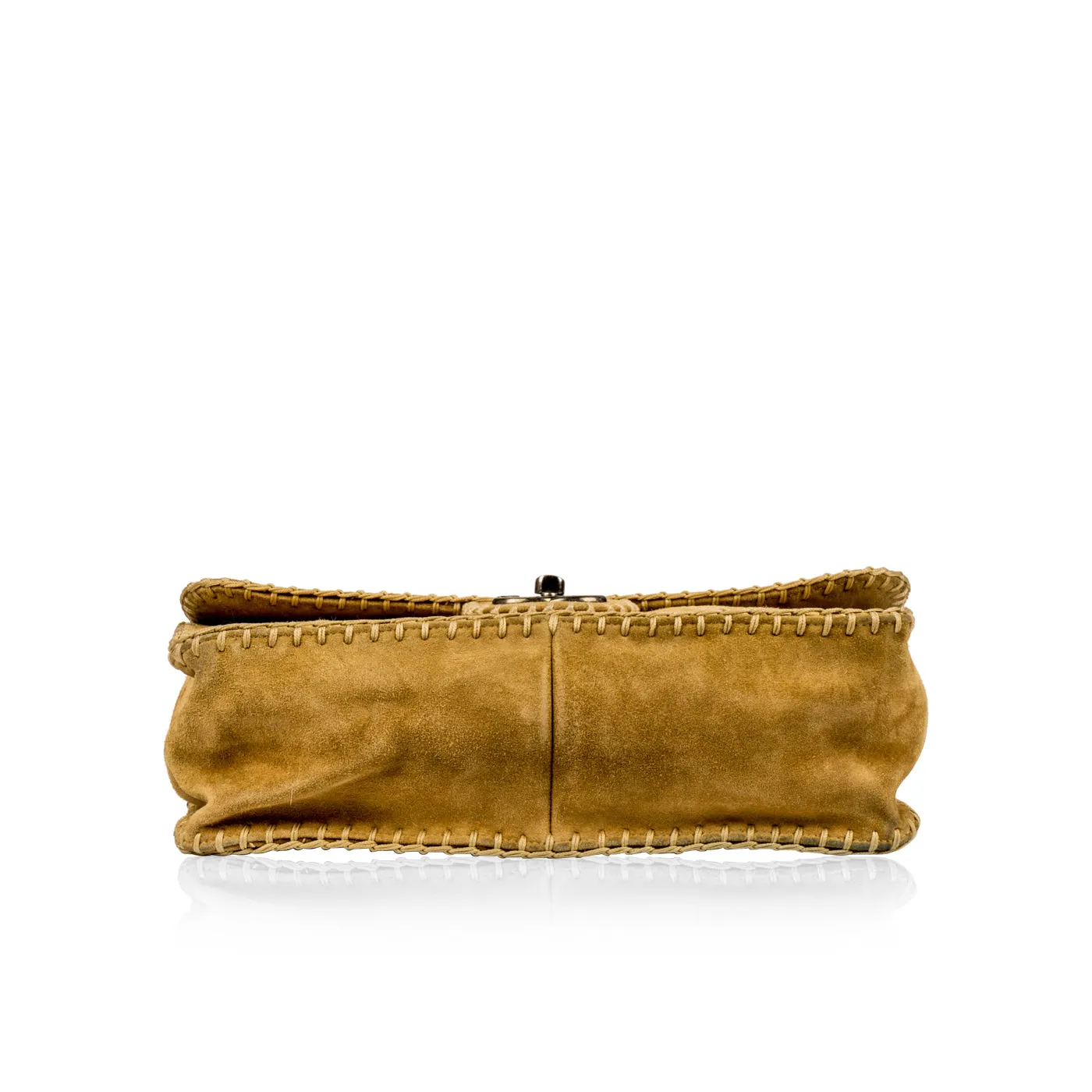 Nubuck Flap Bag