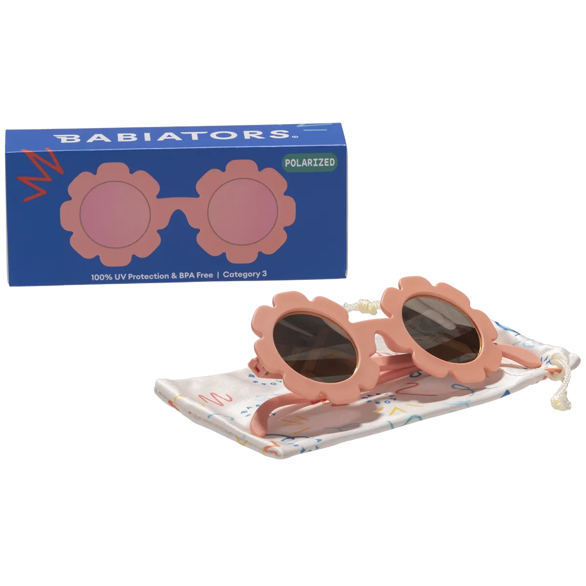 Polarised Flowers - Peachy Keen