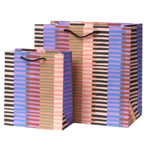 PPSW Colorful Stripes Gift Bag